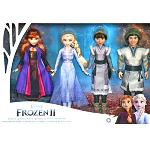 :* Disney Frozen 2 Forest Expedition  Doll 4-Pack Anna, Elsa, Ryder, Honeymaren